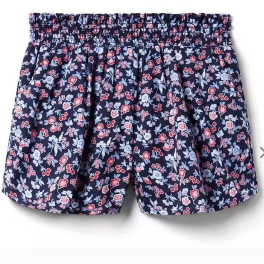 3 For $18 Janie and Jack Navy Floral Kids Shorts